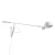 Lampa ścienna MOVE L biała 205 cm -  DI-AR-046-BC white - Step Into Design